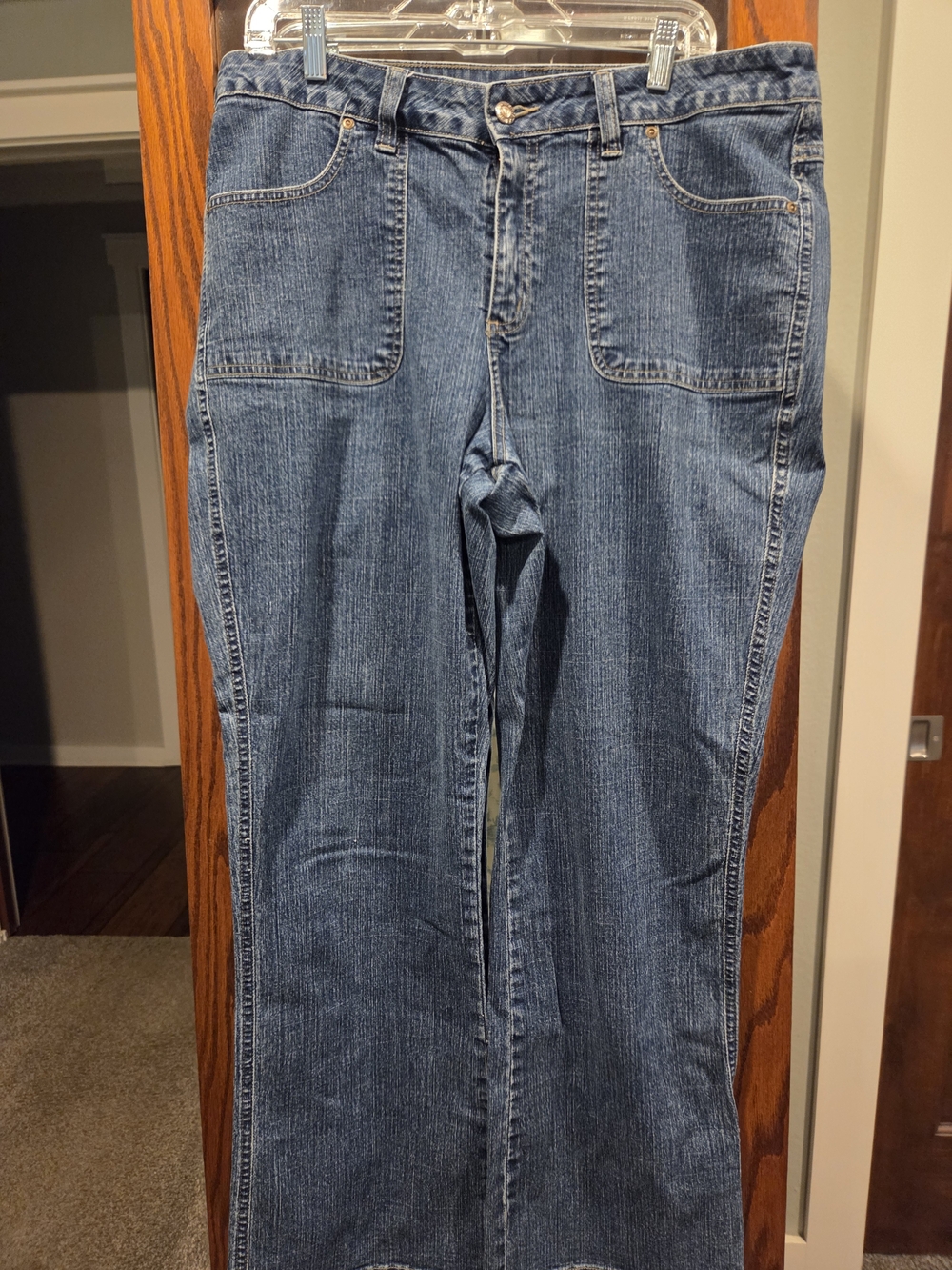 Women's Plus Size Classic Blue Denim Jeans